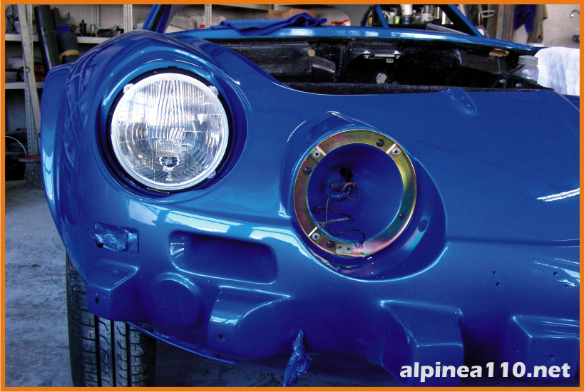 Renault alpine 110A Restoration