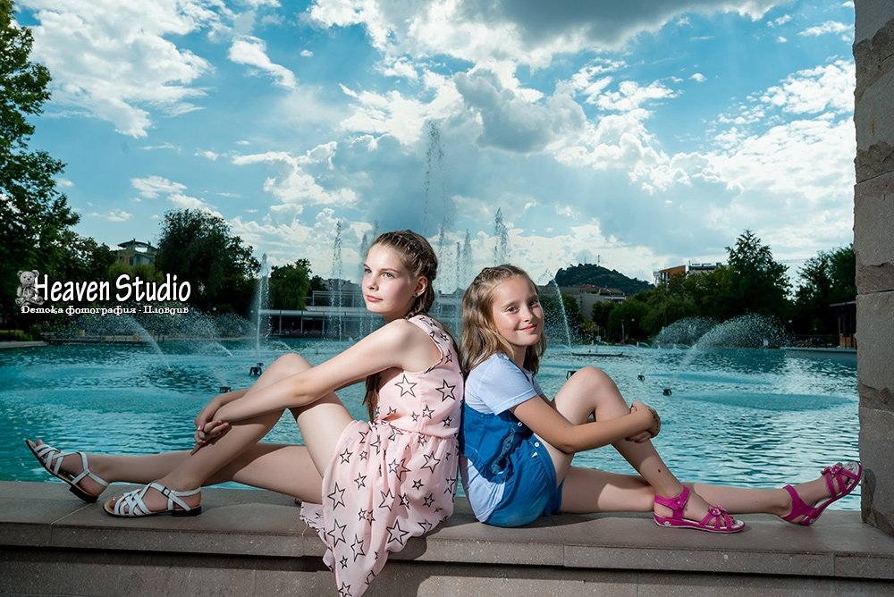 Фотосесия на пеещите фонтани в Пловдив