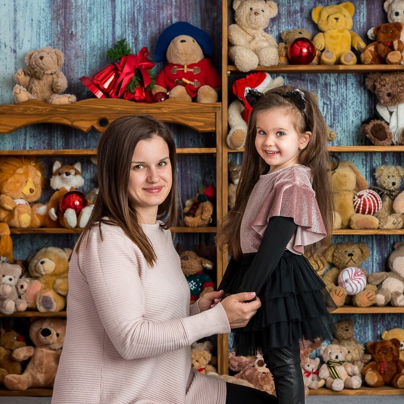 Коледна фотосесия на Божидара и Стефан