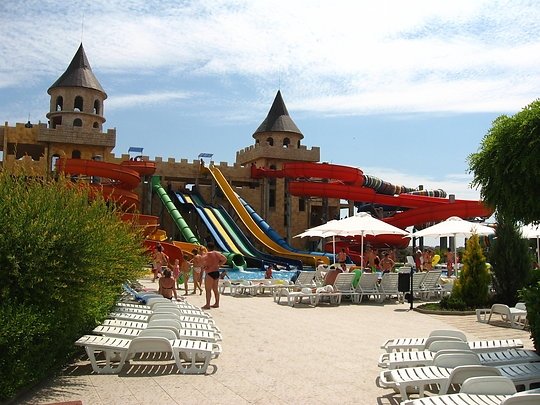 Аквапарк,aquapark nesebar sunny beach