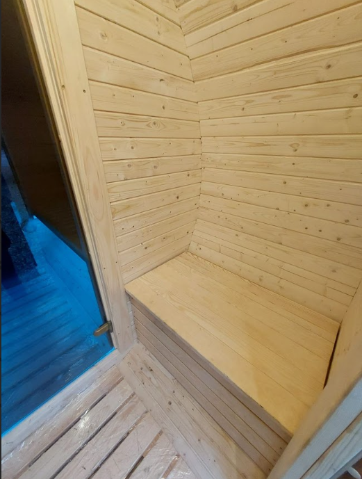 IVA SAUNA Barrel 3.0 m + Terrace 0.4 m | {Page title} | IVASTROY 2006