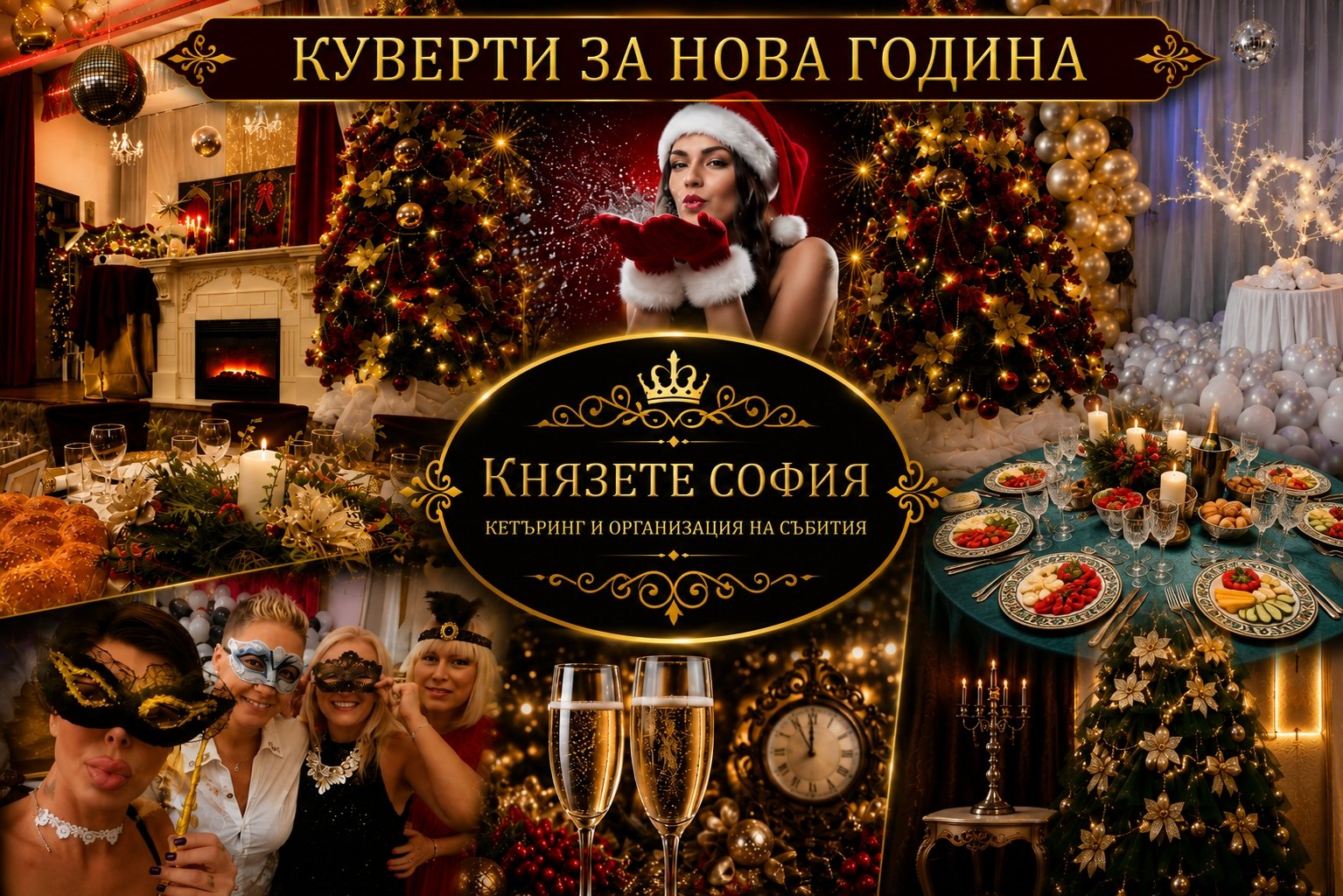 Кувер Нова Година Зала Импера София Князете София