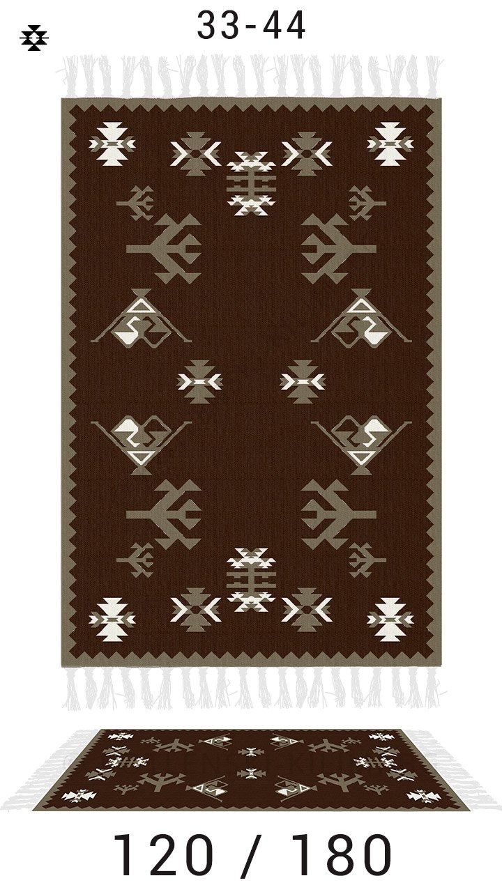 Гладко тъкан килим