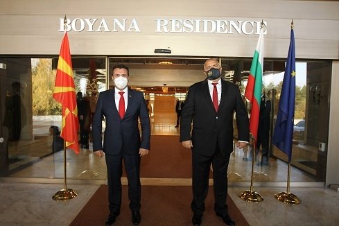 БОРИСОВ ПОСРЕЩНА В СОФИЯ ЗОРАН ЗАЕВ