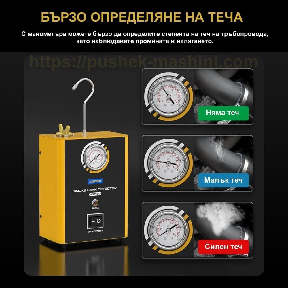 Димна машина. Машина генератор на пушек