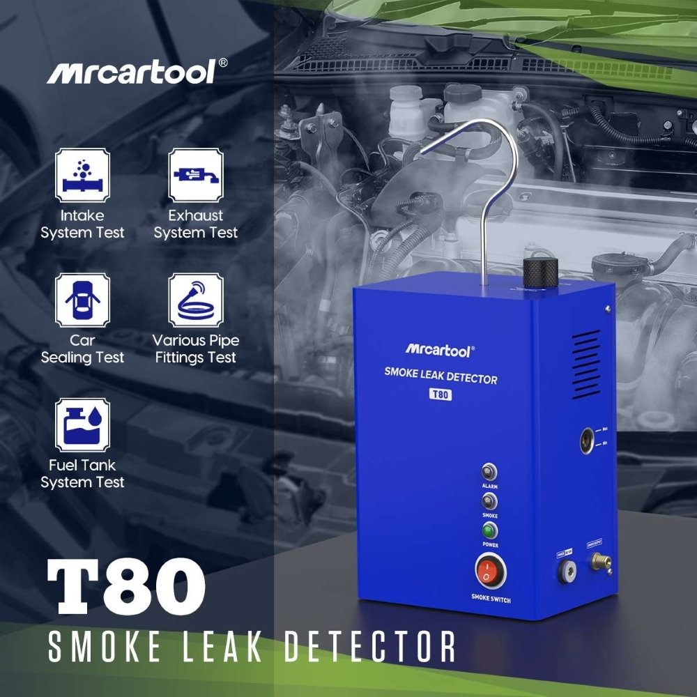 Димна машина за откриване на течове и автодиагностика MR CARTOOL T80