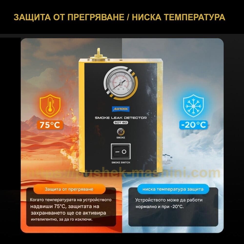Димна машина. Машина генератор на пушек