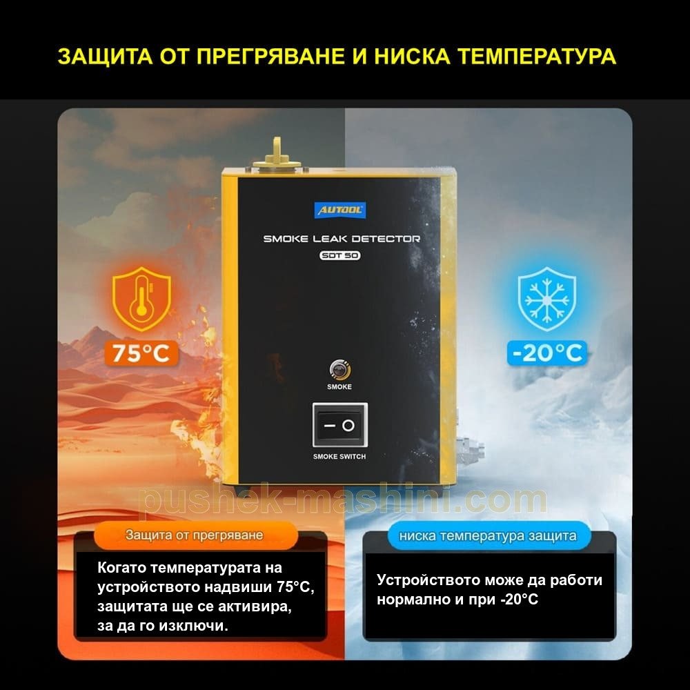 Машина за пушек AUTOOL SDT50