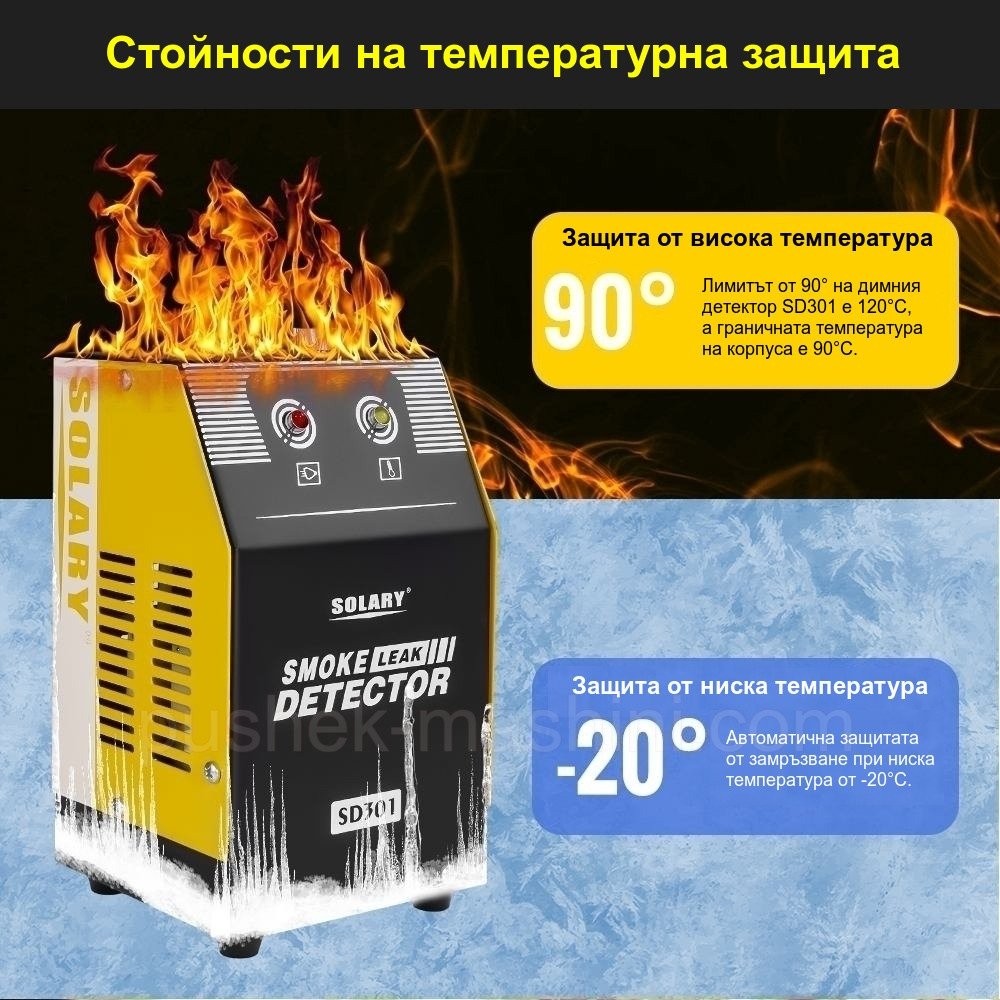 Тестер за течове, димогенератор  SOLARY SD301