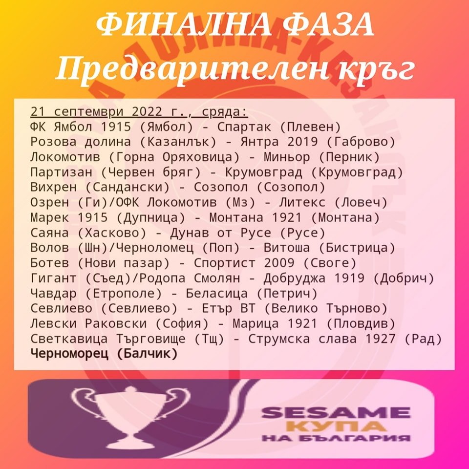 НОВИНИ ЕСЕН 2022