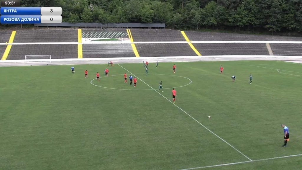 Контрола: Янтра (Гб) - Розова долина - 3:0 (1:0)