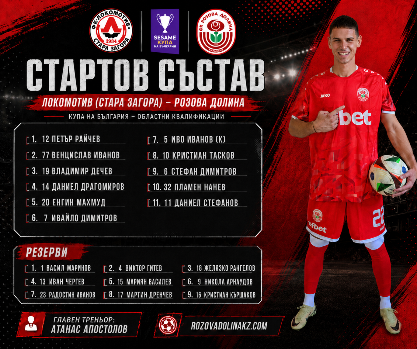 ФК РОЗОВА ДОЛИНА