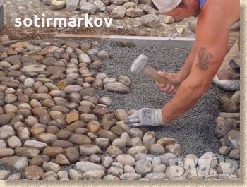 Редене на гранитни павета, Унипаваж, Тротоарни плочи, Бордюри, Парко елементи, Калдаръм, Цени