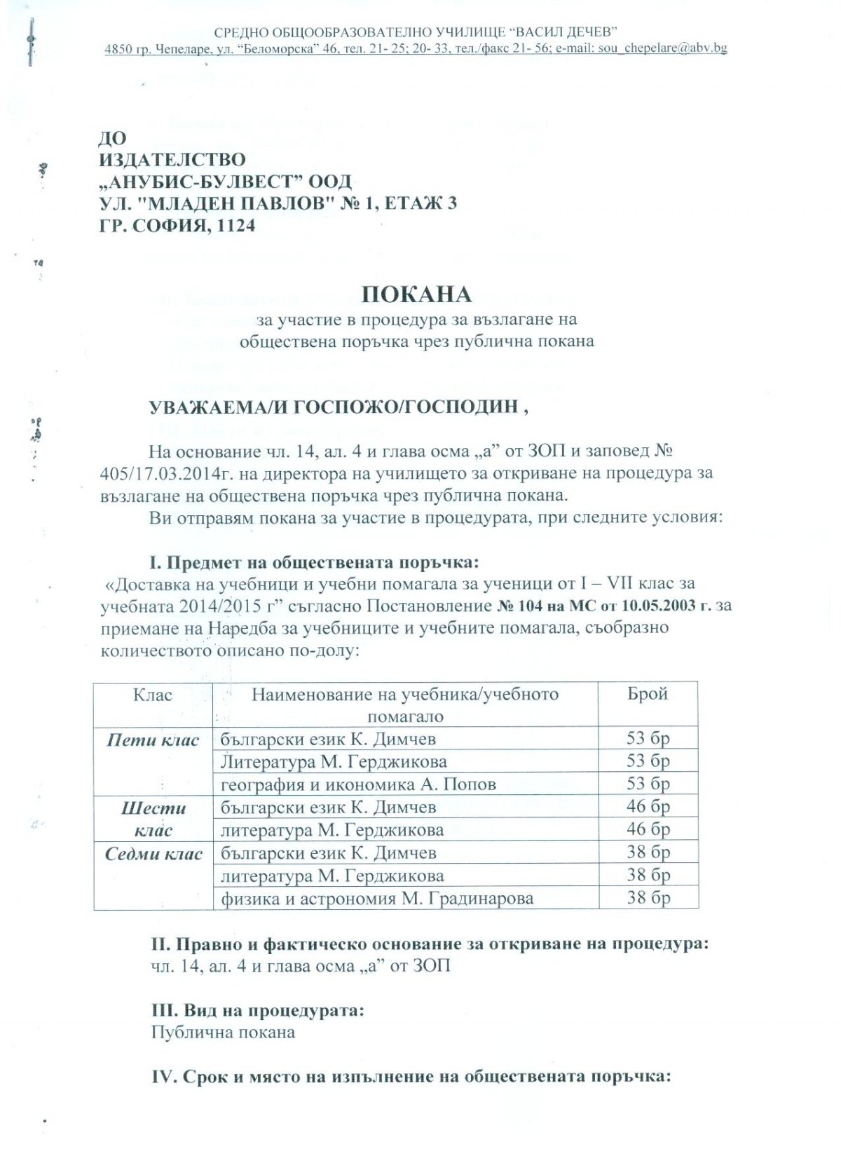 ПРОФИЛ НА КУПУВАЧА